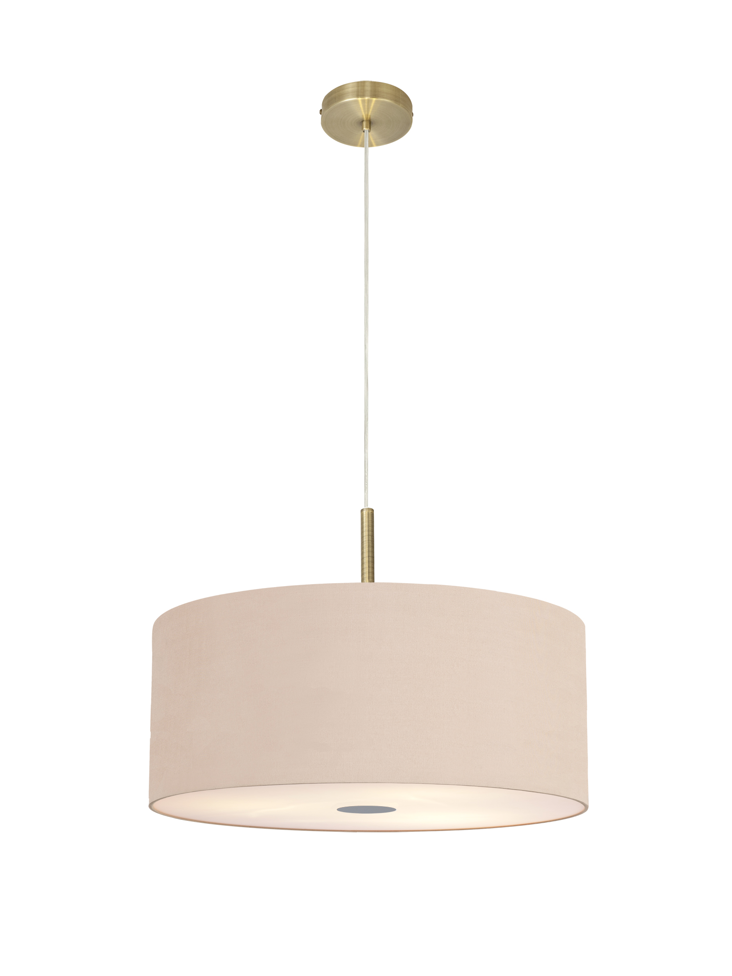 Baymont 60cm 5 Light Pendant Antique Brass; Antique Gold/Ruby; Frosted Diffuser DK0522  Deco Baymont AB AG